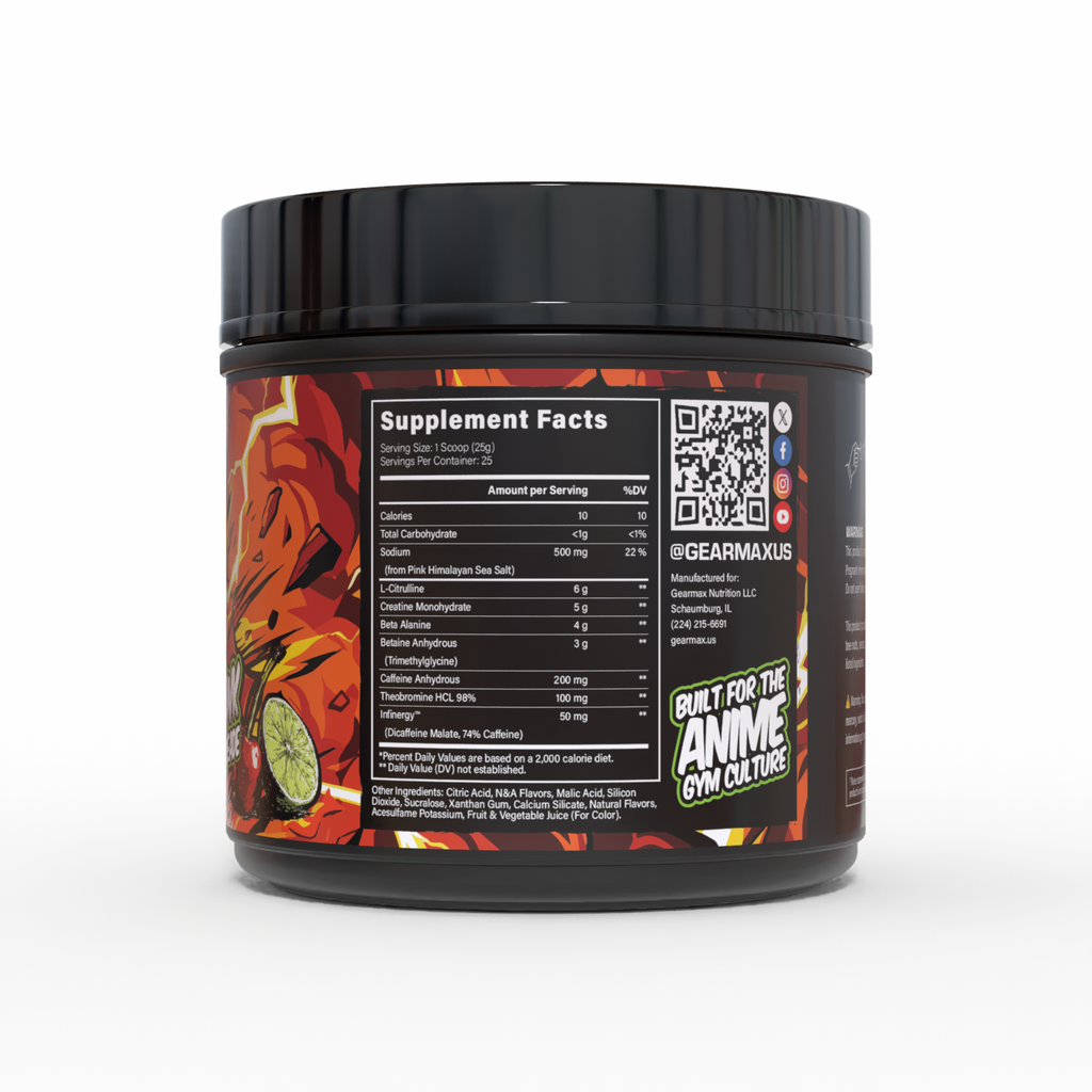 GearMax — Crimson Hawk (Cherry Limeade)