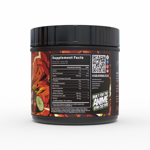 GearMax — Crimson Hawk (Cherry Limeade)