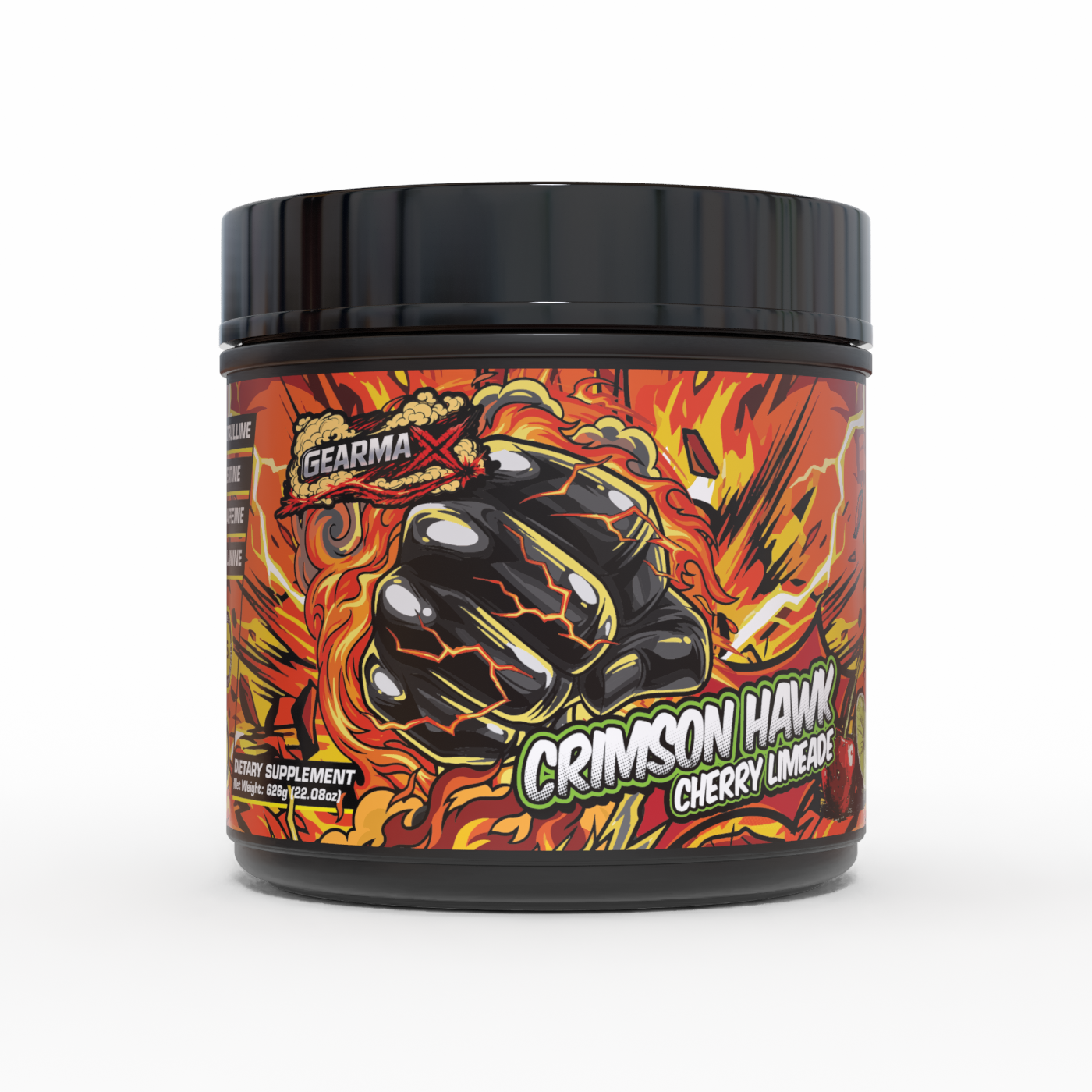 GearMax — Crimson Hawk (Cherry Limeade)